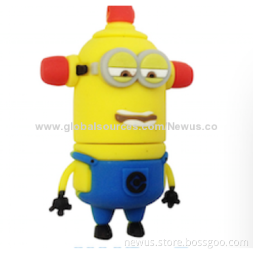 USB2.0/3.0 Flash/Pen Drive, Waterproof PVC, 2-32GB Capacity